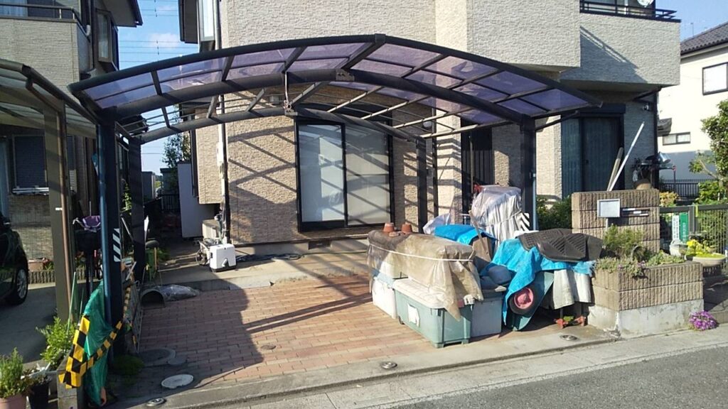 伊奈町 足場設置前準備Ⅱ