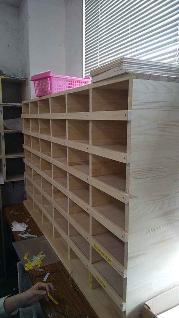 加須市 伝票棚🔨搬入