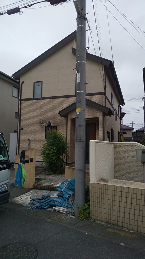 久喜市 良かった涼しい足場設置