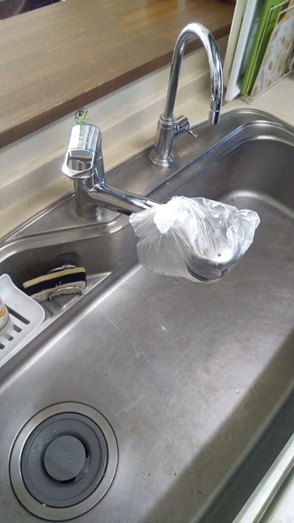 上尾市 LIXILキッチン水栓交換